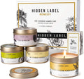 Fall Candles Set, 4 Pack Candle for Home Scented Aromatherapy Candle Gift Set for Women | Stress Relief | Meditation | Yoga | SPA | Bath, Autumn Candle Set
