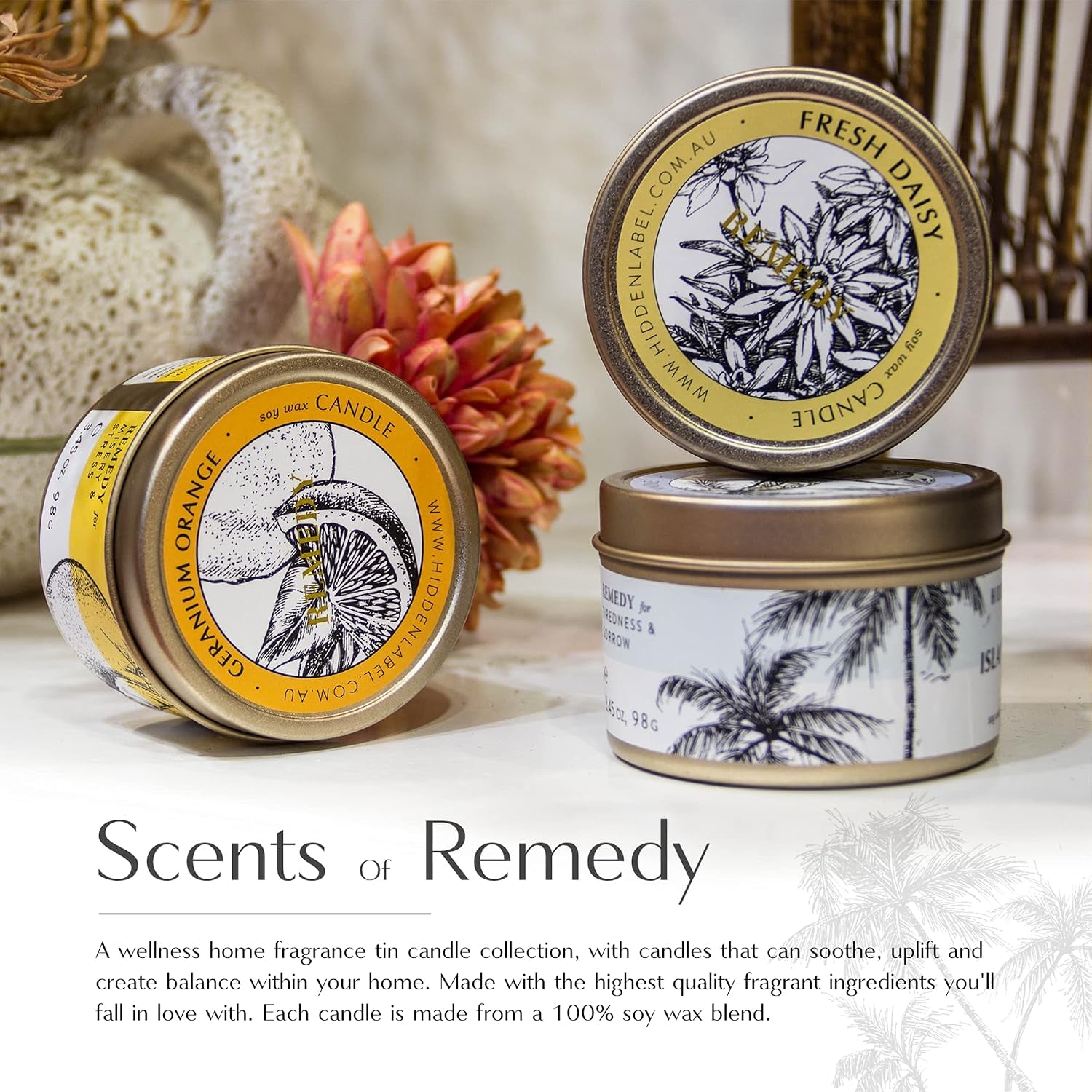 Fall Candles Set, 4 Pack Candle for Home Scented Aromatherapy Candle Gift Set for Women | Stress Relief | Meditation | Yoga | SPA | Bath, Autumn Candle Set