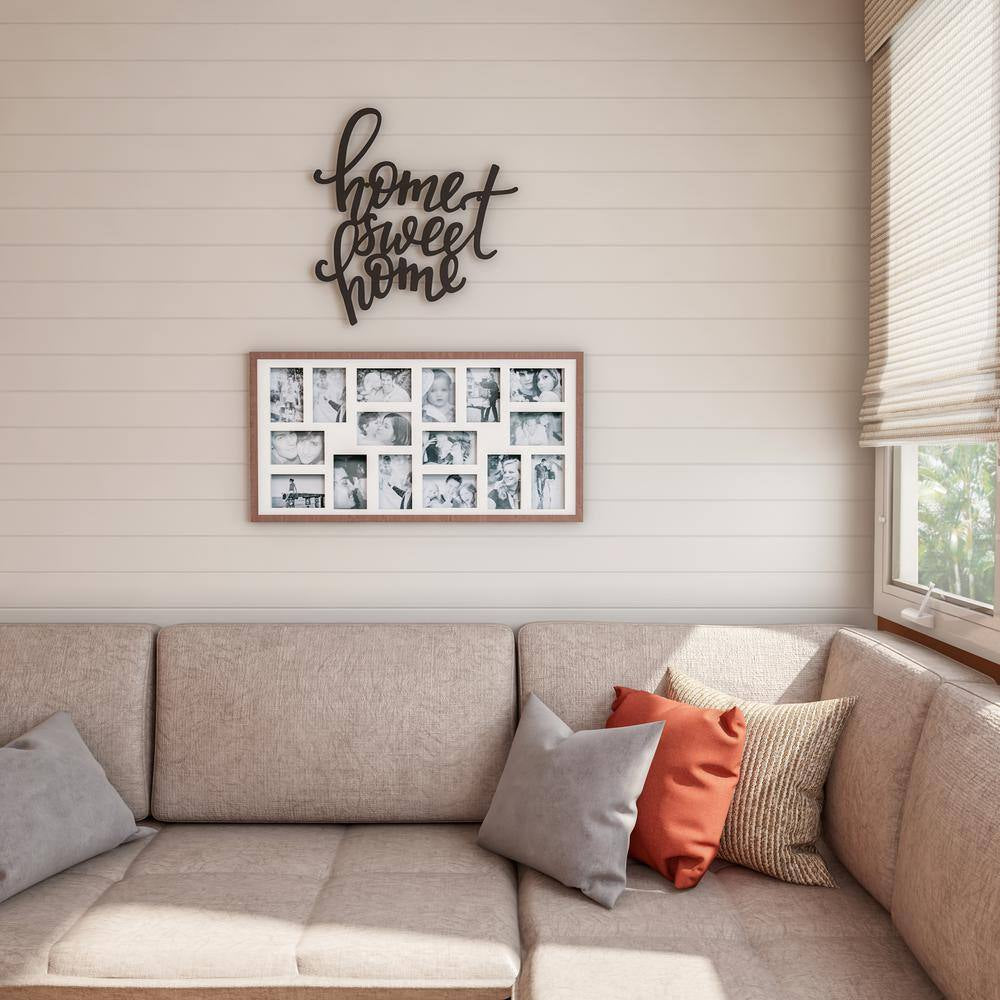 "Home Sweet Home" Metal Cutout Sign