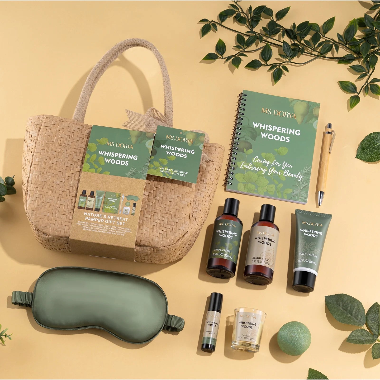 Gift Sets for Women, 10 Pcs Ylang Scent Spa Baskets Birthday Bath Mother'S Day Gifts for Mom