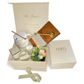 Mother'S Day Gift Box, Self Care Gift Basket for Women, Relaxing Spa Gift Box with Candle, Mug & Flowers, Stress Relief Care Package, Birthday Gift for Her, Thinking of You Gift Set